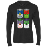 Arkham Soup Triblend Long Sleeve Hoodie Tee