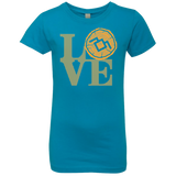 LOVE TWIN PEAKS Girls Premium T-Shirt