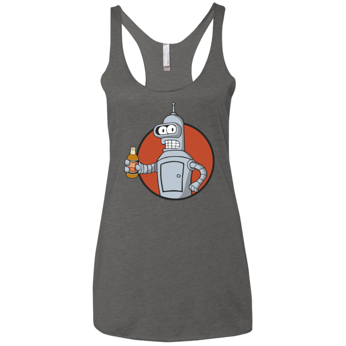 Vault bot Women's Triblend Racerback Tank