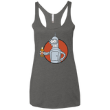 Vault bot Women's Triblend Racerback Tank