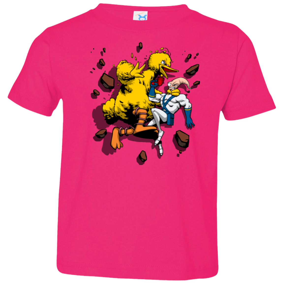 Big Bird and Worm Toddler Premium T-Shirt