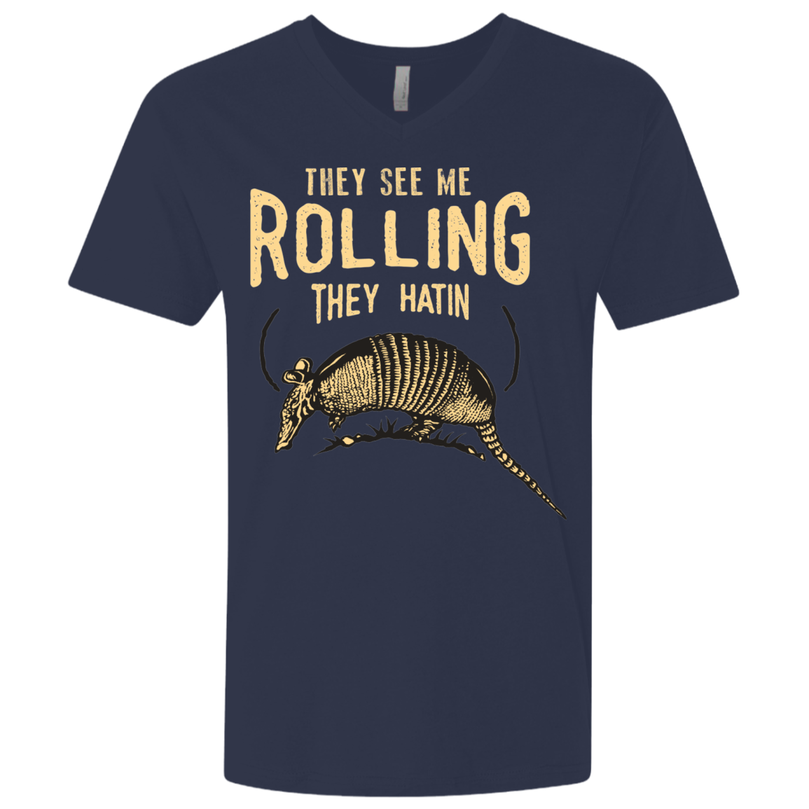 They See Me Rollin Men's Premium V-Neck