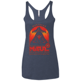 Maul Martial Arts Women's Triblend Racerback Tank