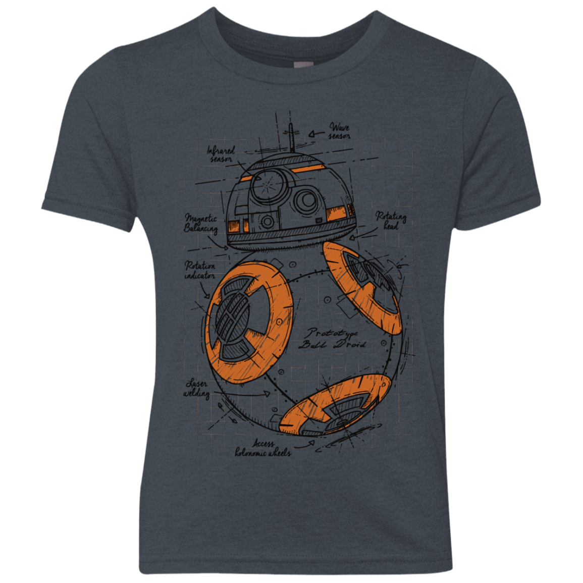 BB-8 Plan Youth Triblend T-Shirt