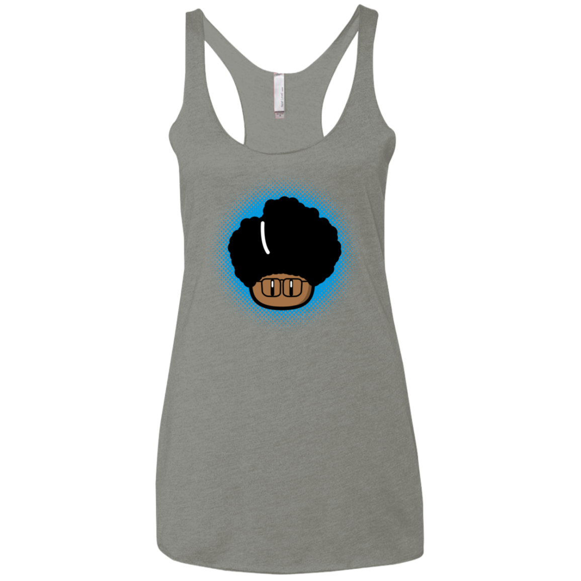 Up Moss Women's Triblend Racerback Tank