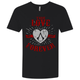 True Love Forever Assasin Men's Premium V-Neck