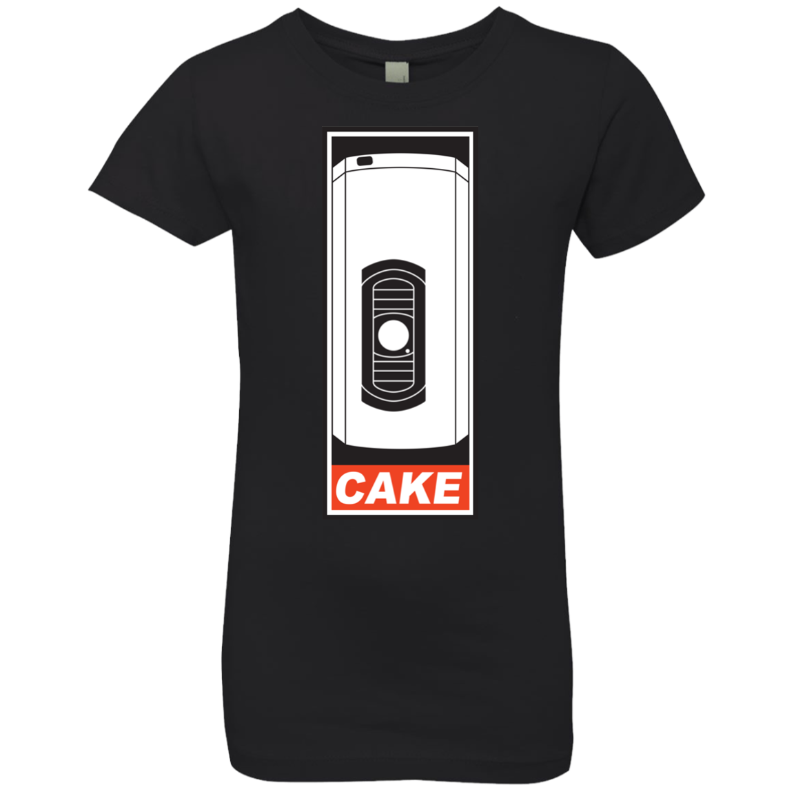 Cake is a Lie Girls Premium T-Shirt