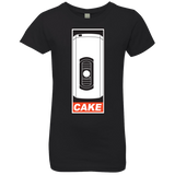 Cake is a Lie Girls Premium T-Shirt