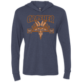 CRASHER Triblend Long Sleeve Hoodie Tee