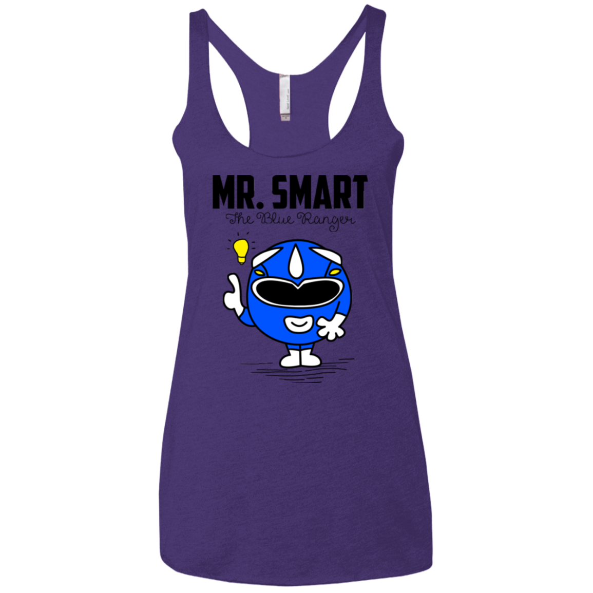 Mr Smart Women's Triblend Racerback Tank