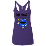 Mr Smart Women's Triblend Racerback Tank