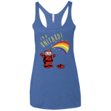 unitard-Raffiti Women's Triblend Racerback Tank