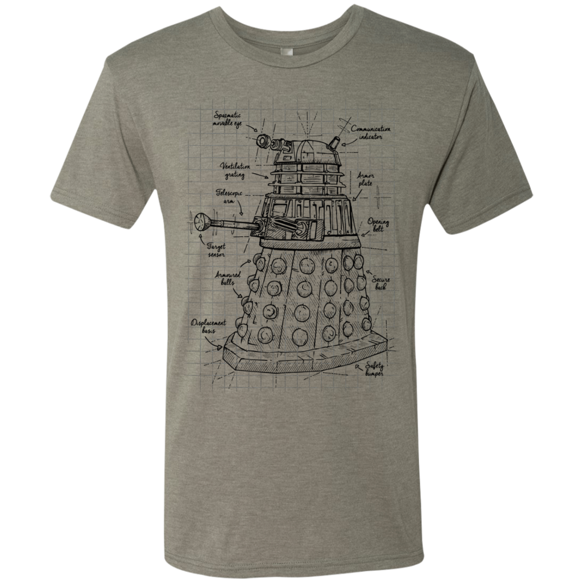 Dalek Plan Men's Triblend T-Shirt