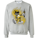 Yellow Ranger Artwork Crewneck Sweatshirt