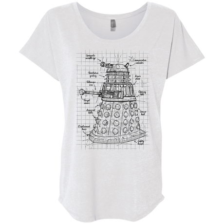 Dalek Plan Triblend Dolman Sleeve