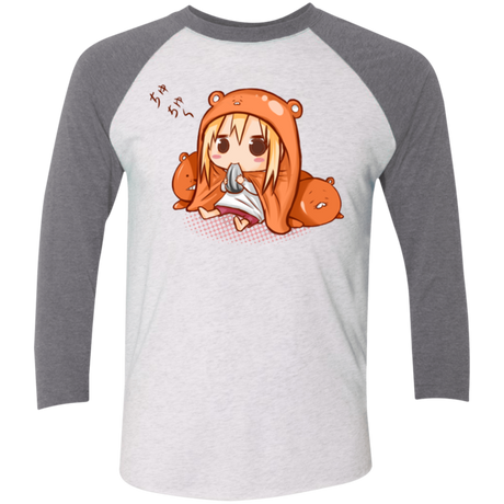 Umaru Chan Triblend 3/4 Sleeve