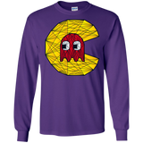 Poly Pac Man Men's Long Sleeve T-Shirt