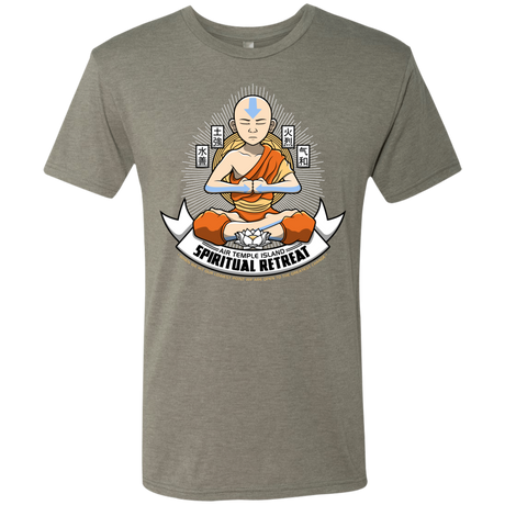 SPIRITUAL RETREATT Men's Triblend T-Shirt