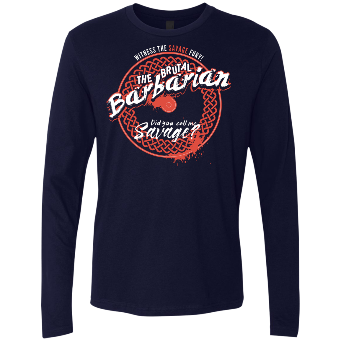 Barbarian Men's Premium Long Sleeve