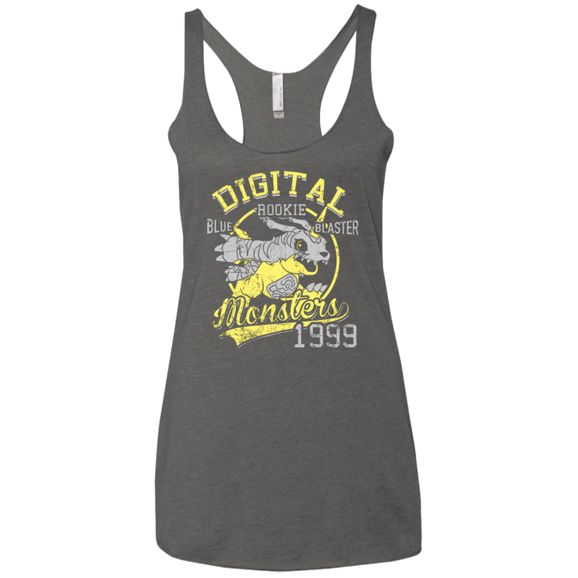 Blue Blaster Women's Triblend Racerback Tank