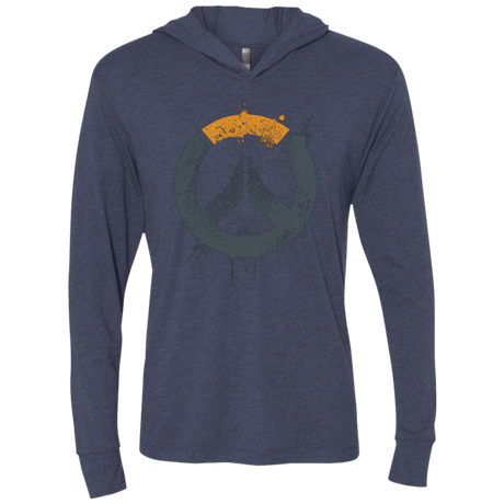 Overwatch Triblend Long Sleeve Hoodie Tee