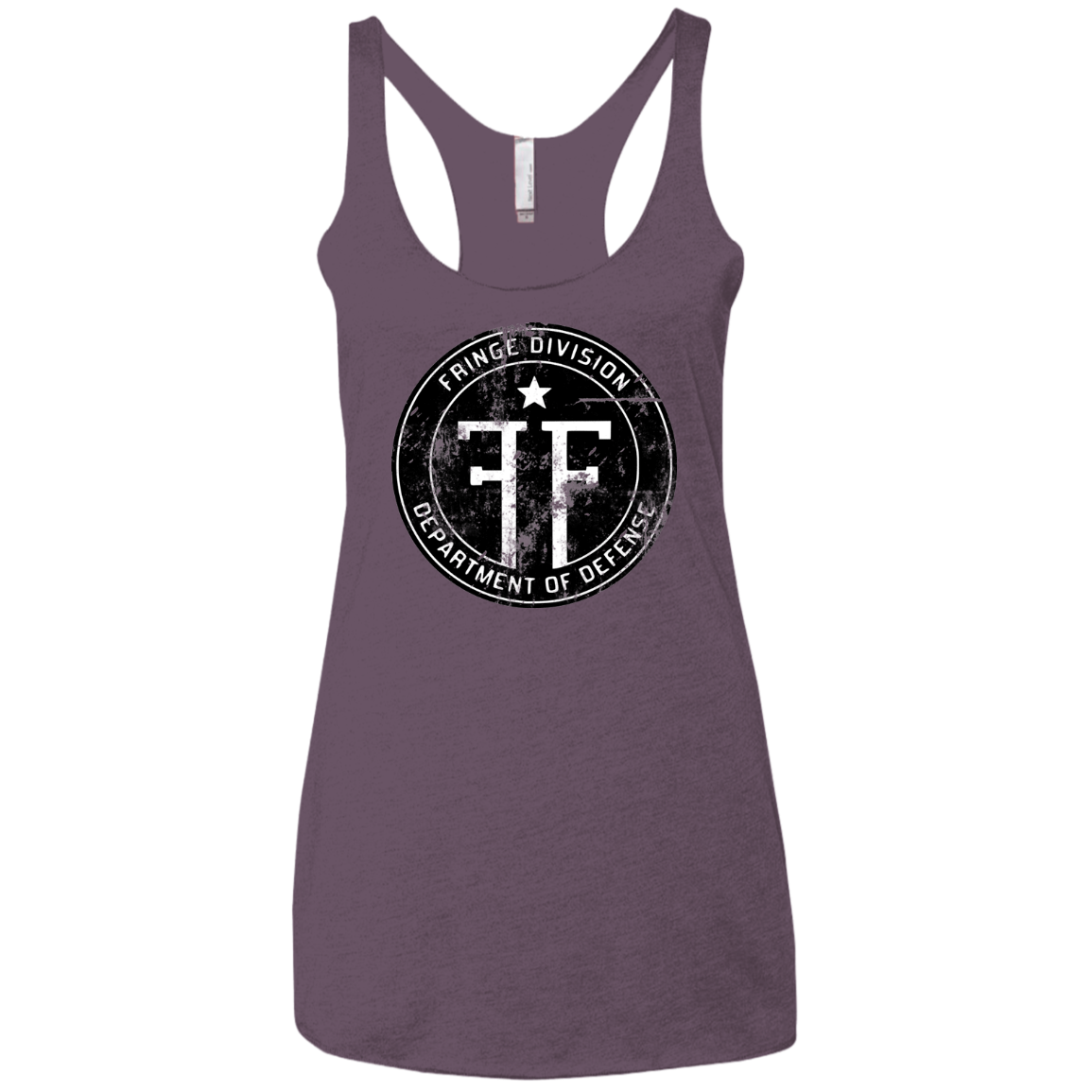 Fringe Logo Vintage Women's Triblend Racerback Tank