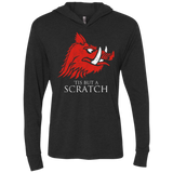House Scratch Triblend Long Sleeve Hoodie Tee