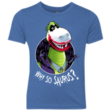 Why So Saurus Youth Triblend T-Shirt