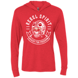 Rebel Since 1977 Triblend Long Sleeve Hoodie Tee