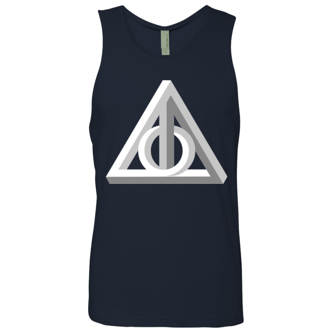 Deathly Impossible Hallows Men's Premium Tank Top