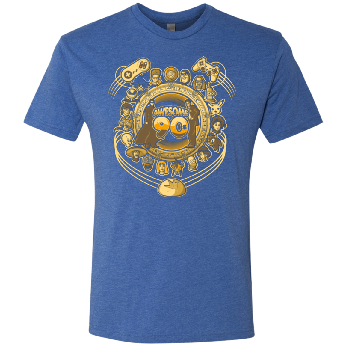 AWESOME 90S Men's Triblend T-Shirt