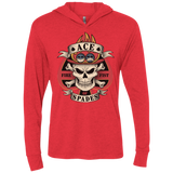 Ace of Spades Triblend Long Sleeve Hoodie Tee