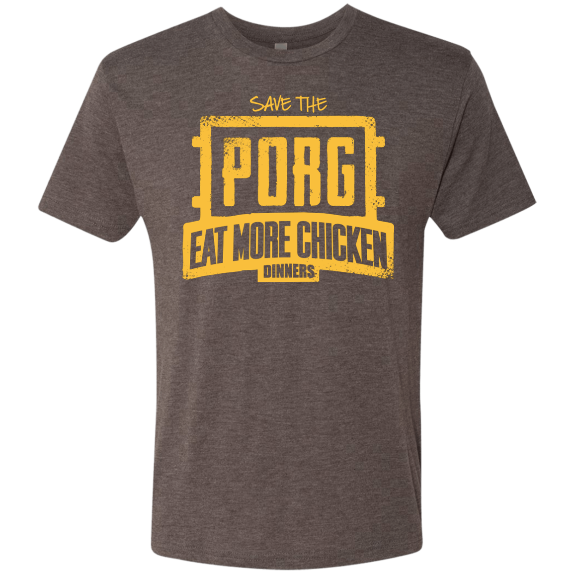 Eat More Chicken Men's Triblend T-Shirt