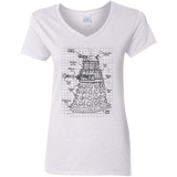 Dalek Plan Women's V-Neck T-Shirt