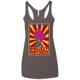 Project Mayhem Women's Triblend Racerback Tank