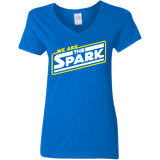 The Spark Women's V-Neck T-Shirt