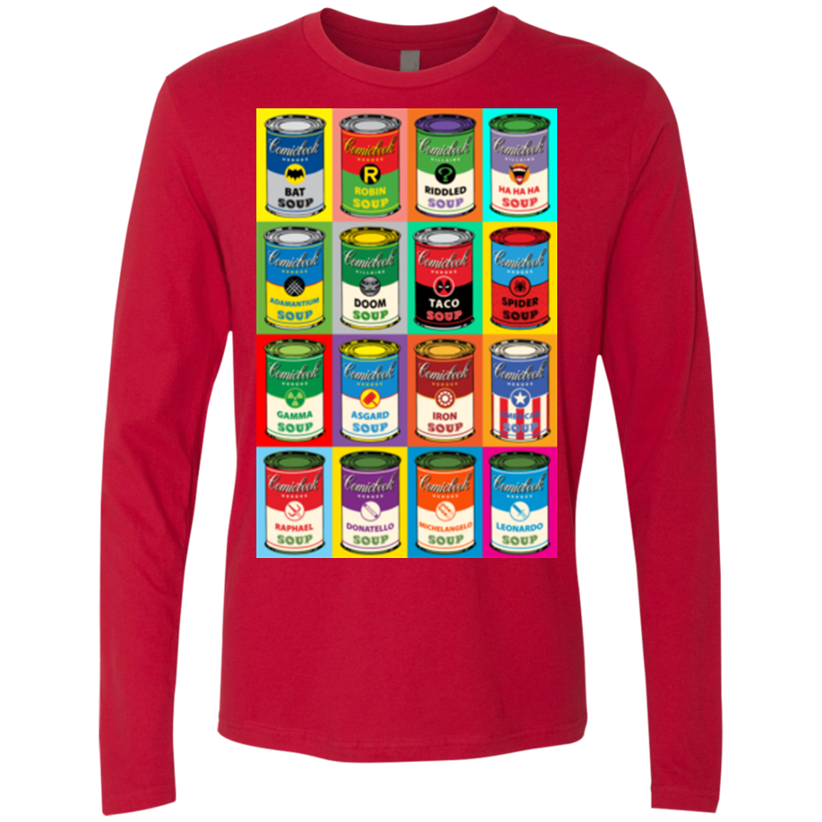 Comic Soup Men's Premium Long Sleeve