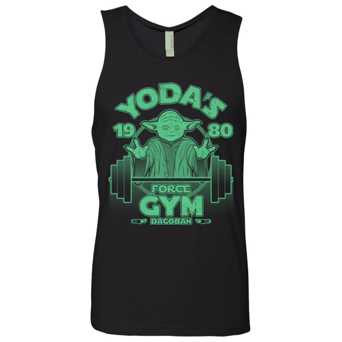 Dagobah Gym Men's Premium Tank Top