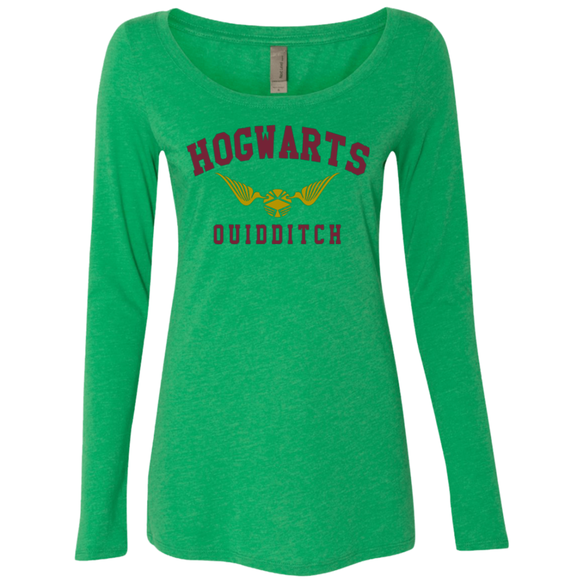 Hogwarts Quidditch Women's Triblend Long Sleeve Shirt