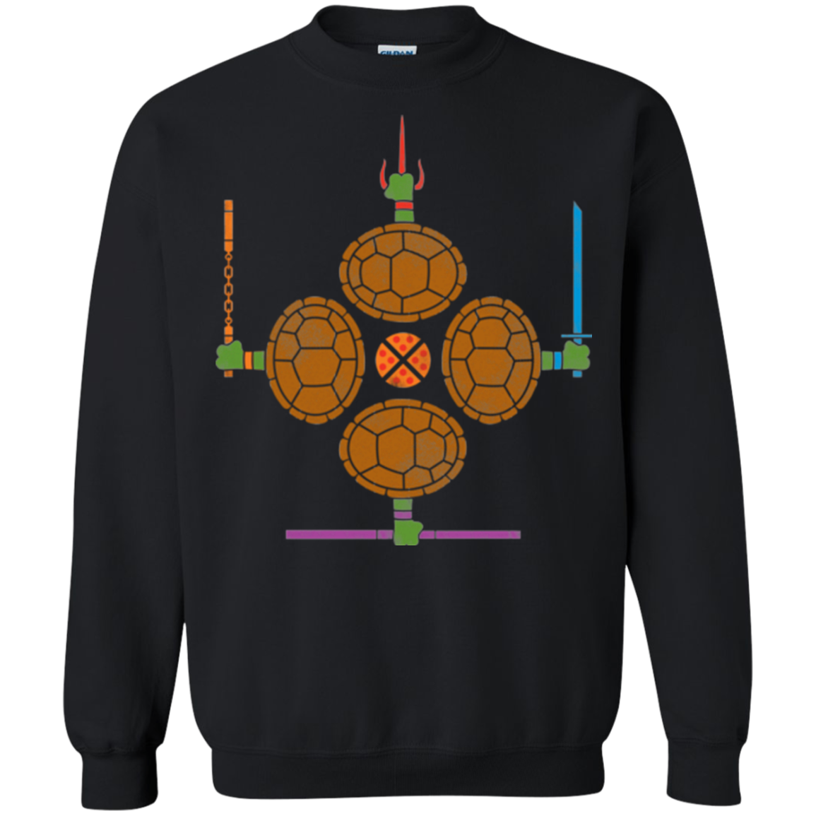 Pizza Protection Crewneck Sweatshirt