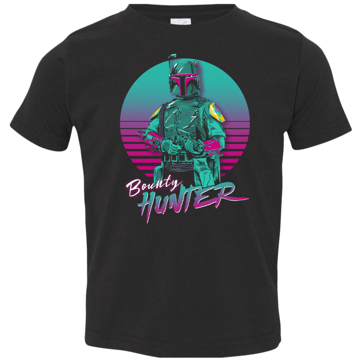 Retro Bounty Hunter Toddler Premium T-Shirt