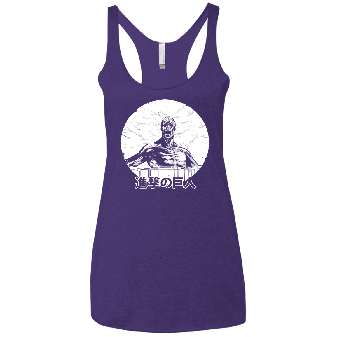 Attack Women's Triblend Racerback Tank
