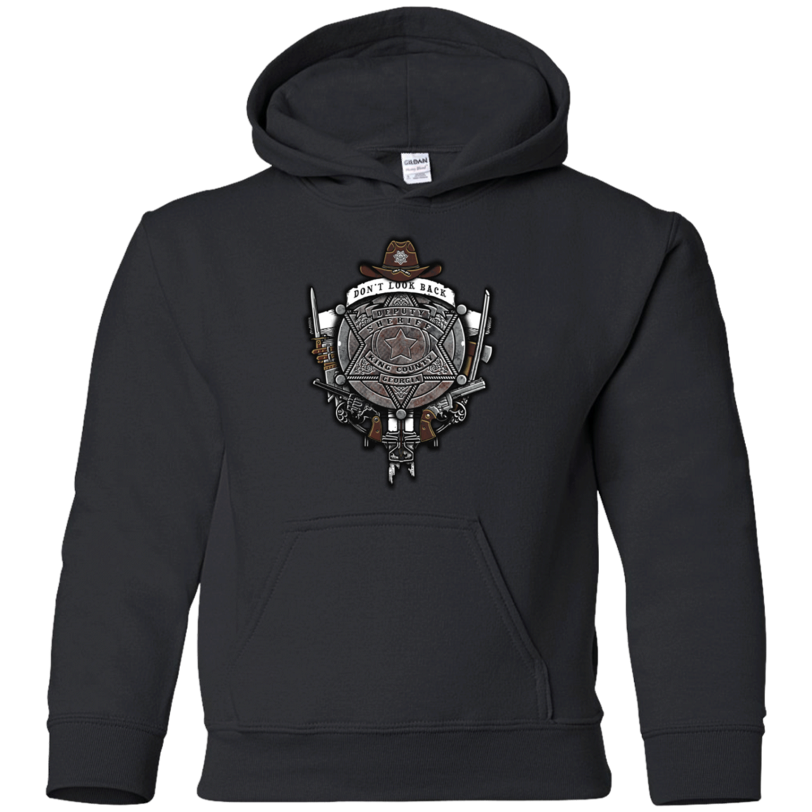 The Walking Crest Youth Hoodie