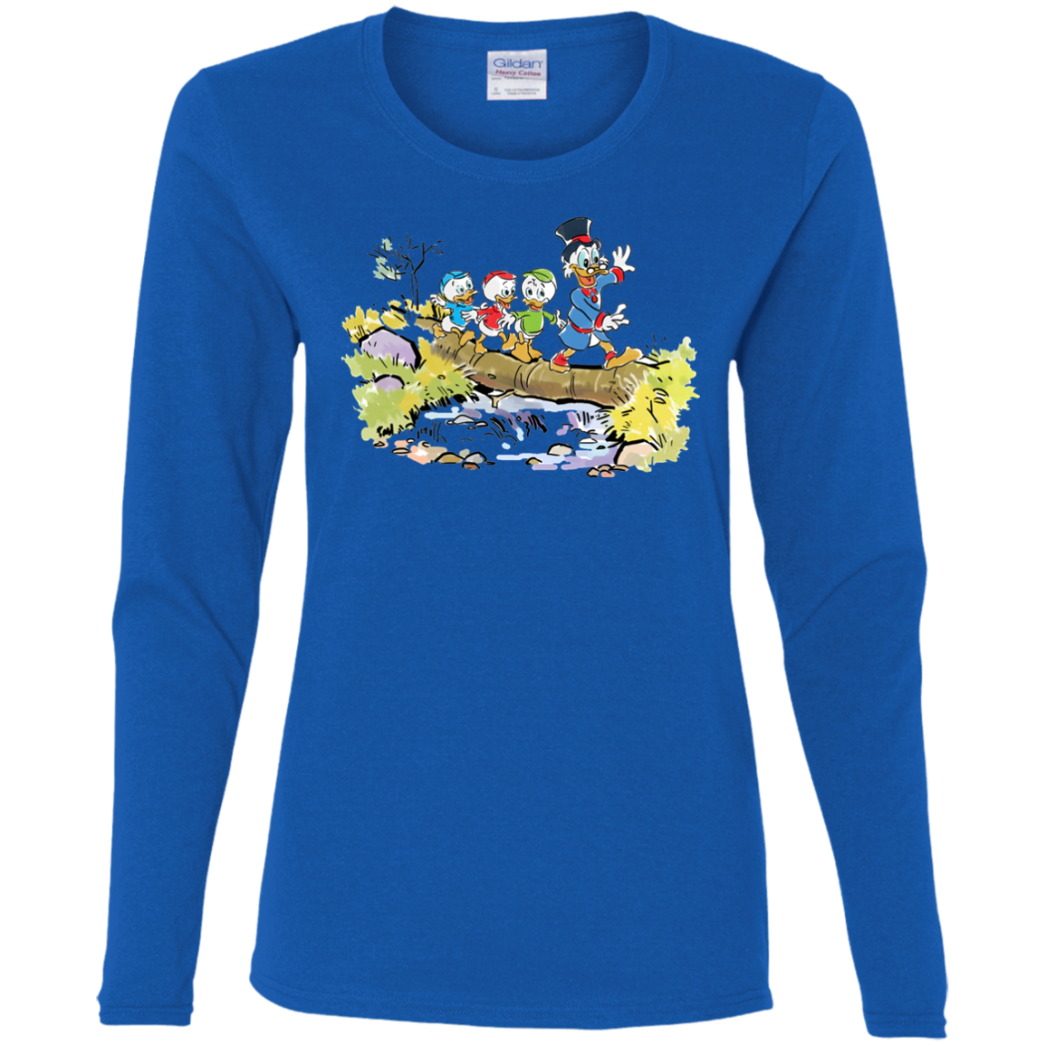 Duck Tails Women's Long Sleeve T-Shirt