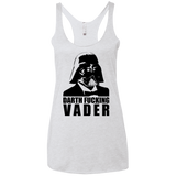 Dart Fucking Vader Women's Triblend Racerback Tank