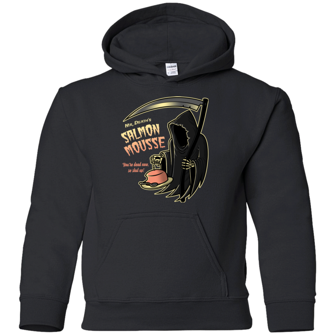 The Salmon Mousse Youth Hoodie