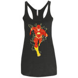 The Flash Women's Triblend Racerback Tank