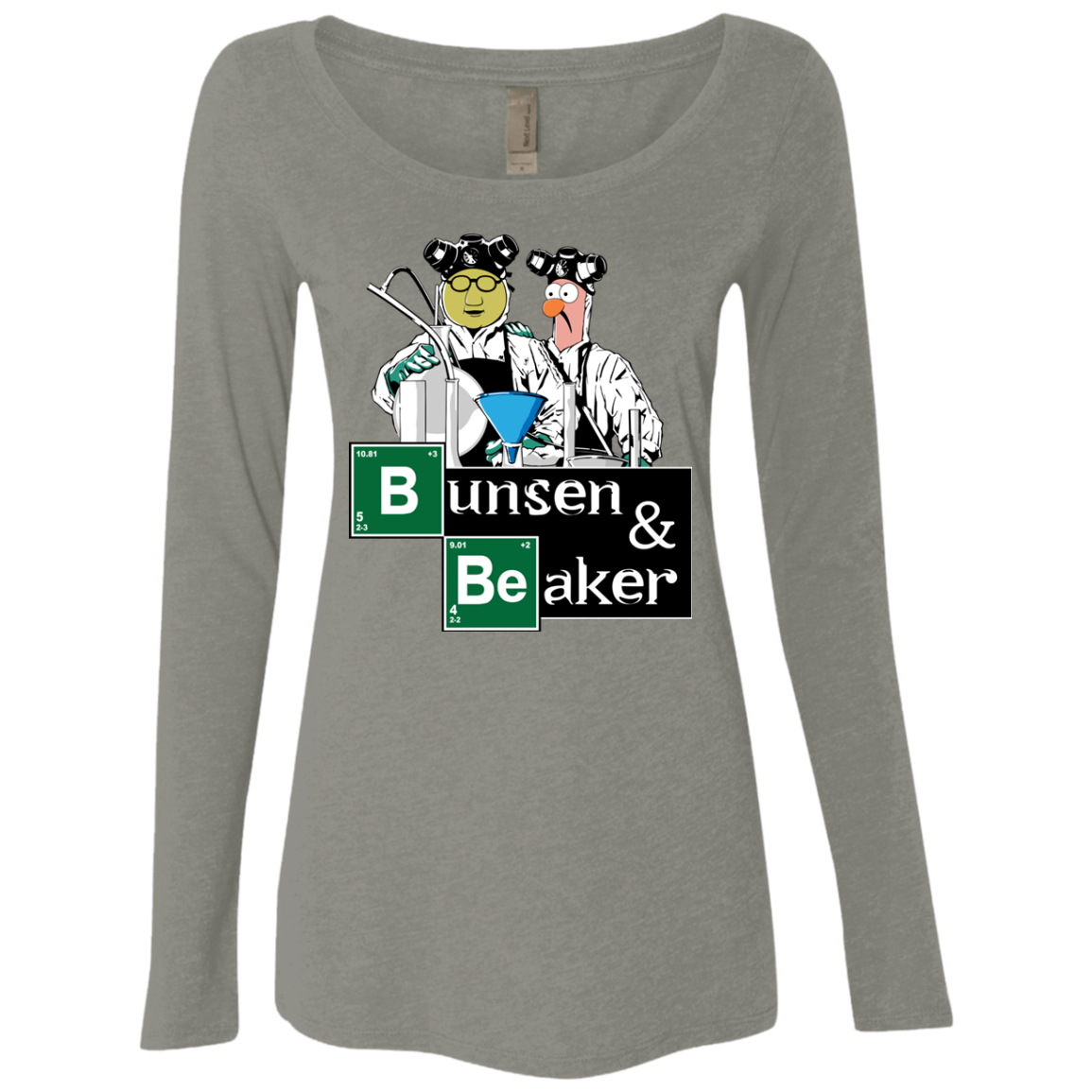 Bunsen & Beaker Women's Triblend Long Sleeve Shirt