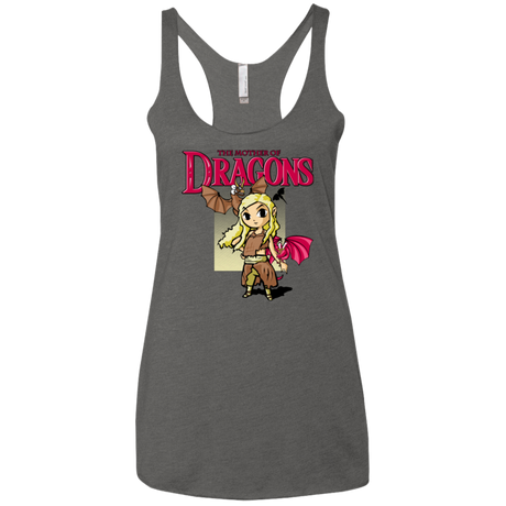 Mother of Dragons Women's Triblend Racerback Tank