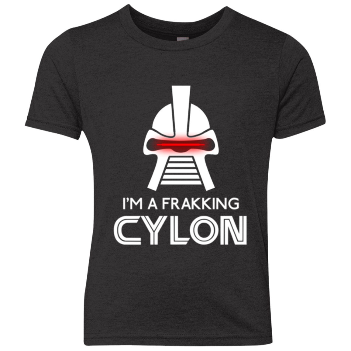 Frakking cylon Youth Triblend T-Shirt